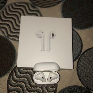 AirPods with charging case
